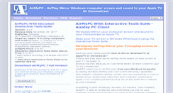 Desktop Screenshot of airmypc.com