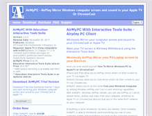 Tablet Screenshot of airmypc.com